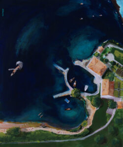 PUNTA SAN VIGILIO   Acrilico  su canvas telaio120x100 cm 1500€